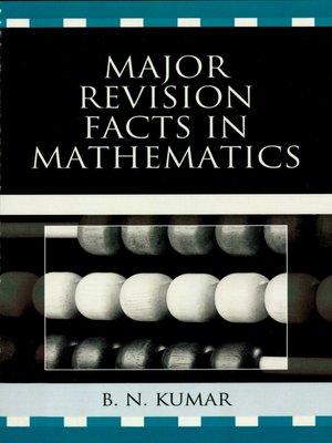 cover image of Major Revision Facts in Mathematics